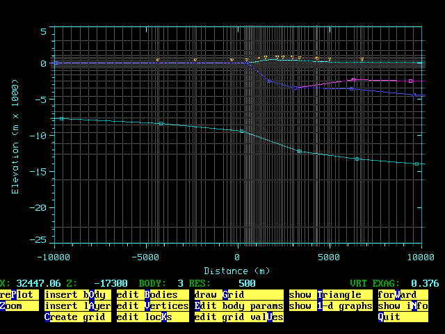 Emix MT2D Model Construct Screen