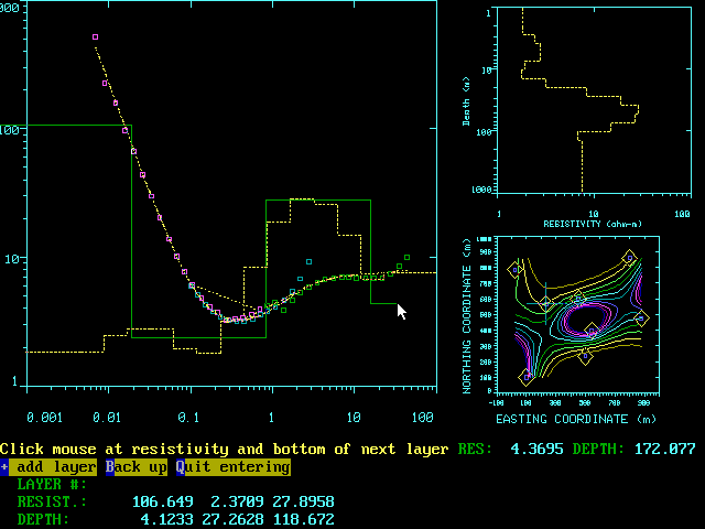 Processing screen from TEMIX XL